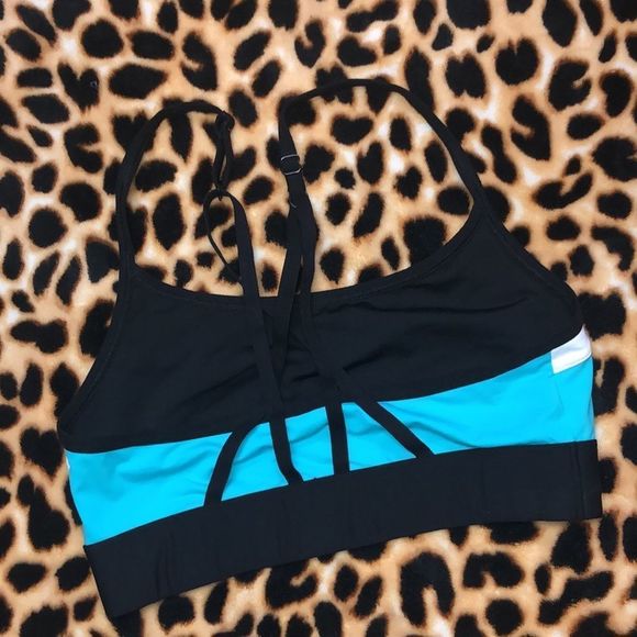 VS PINK ULTIMATE SPORTS BRA SIZE SMALL IN TEAL BLUE - Picture 4 of 5